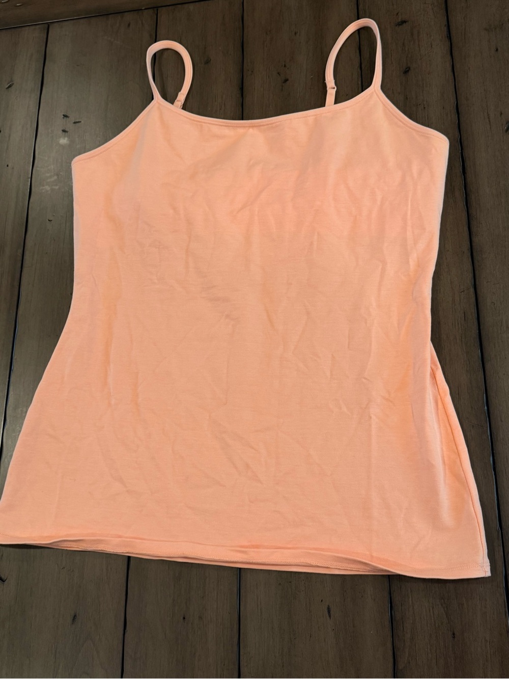 Express Peach Sexy Basic Bra Cami Tank Top - Lightweight Spaghetti Straps #426